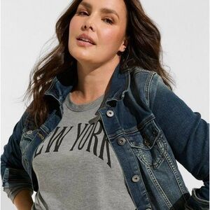 Denim Trucker Jacket - Medium Wash